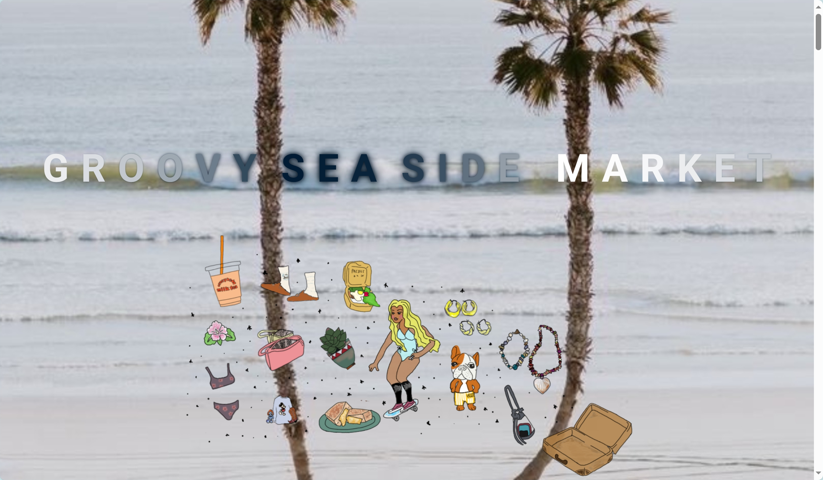 GROOVY SEA SIDE MARKET過去の作品サンプル